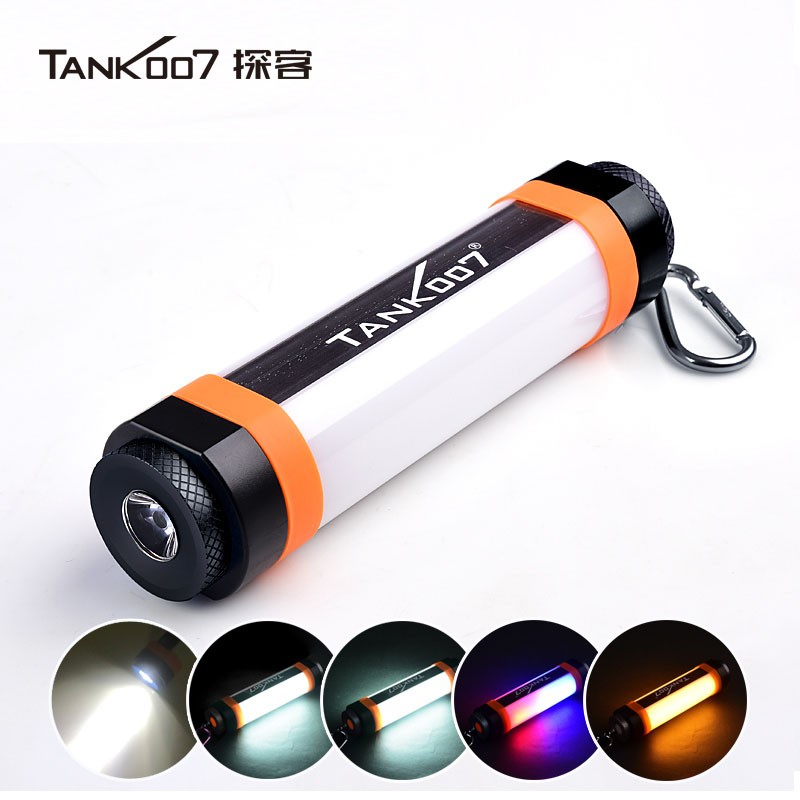 TANK007探客KF3多功能旅行露营灯 户外应急驱蚊警示照..